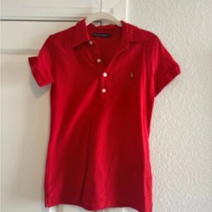Ralph Lauren Red Polo Shirt